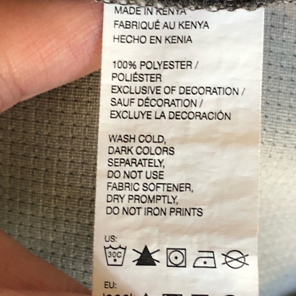 Izod Mens Golf Quarter Zip Grey Pullover Large - Picture 6 of 8